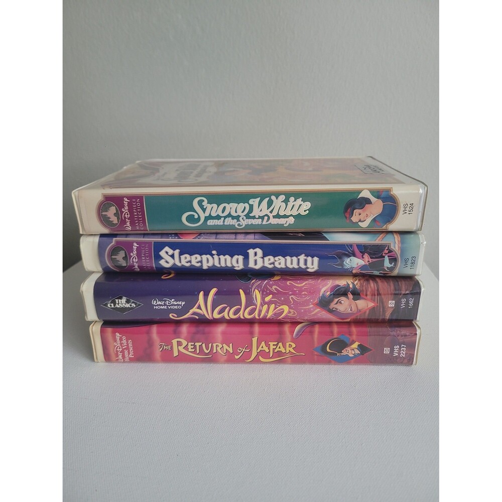 Disney VHS Bundle of 4 Movies